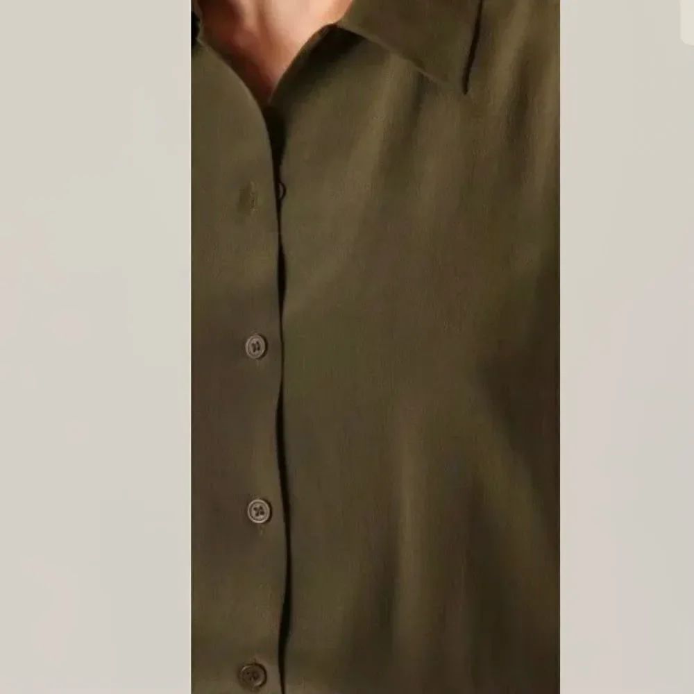 REFORMATION Ricky Army Collared Cut Out Romper - Picture 5 of 8